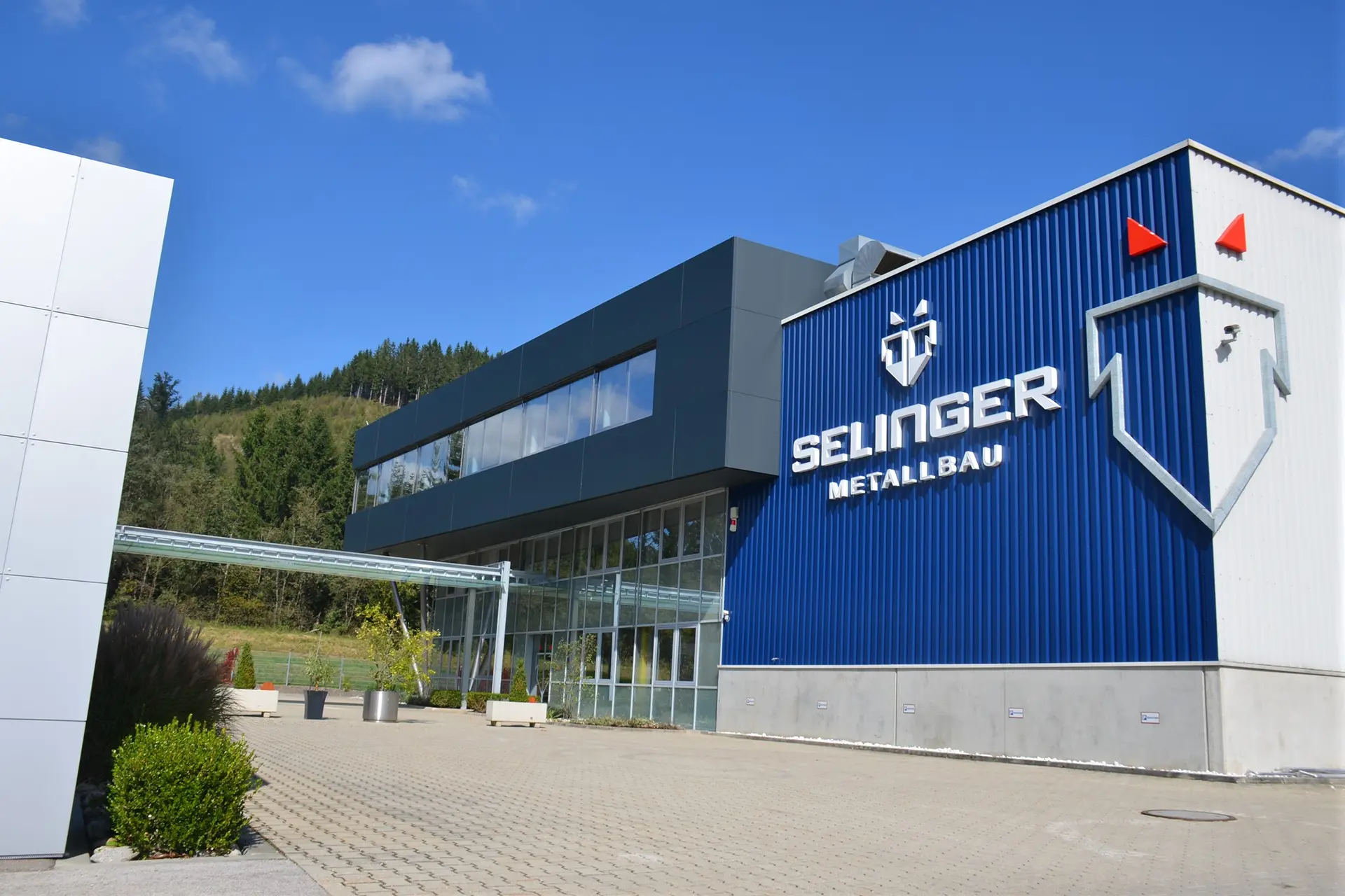 Betriebsstandort von Metallbau Selinger in Mellach bei Straßburg